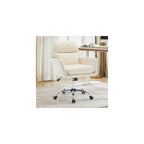Green Velvet Swivel Vanity Makeup Chair with Wheels