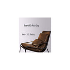 Renovation House Recliners Italian Minimalist Saddle Leather Lounge Chair Designer Lazy Couch Chair Bedroom Living Room