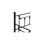 Convertible Modern Twin Size Metal Daybed Couch Pull Out Trundle Sofa Bed 2 in 1 Convertible Sleeper Daybed Sofa Bed Frame for Bedroom Living Room Guest Room Office Black One Size