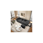 Chesterfield Sofa,89" 3-in-1 Pull-Out Sofa Bed,Convertible Sleeper Sofa Bed
