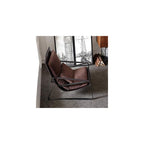 Renovation House Recliners Italian Minimalist Saddle Leather Lounge Chair Designer Lazy Couch Chair Bedroom Living Room