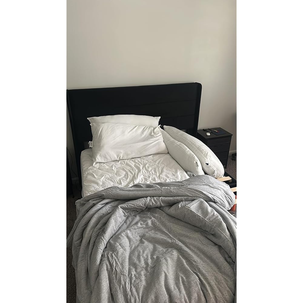 SHA CERLIN Full Size Velvet Bed Frame with Wingback Headboard/Upholstered Platform Bed with Wooden Slats/Mattress Foundation/No Box Spring Needed/Easy Assembly/White